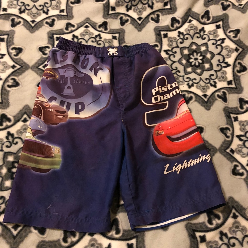 Disney cars swim trunks